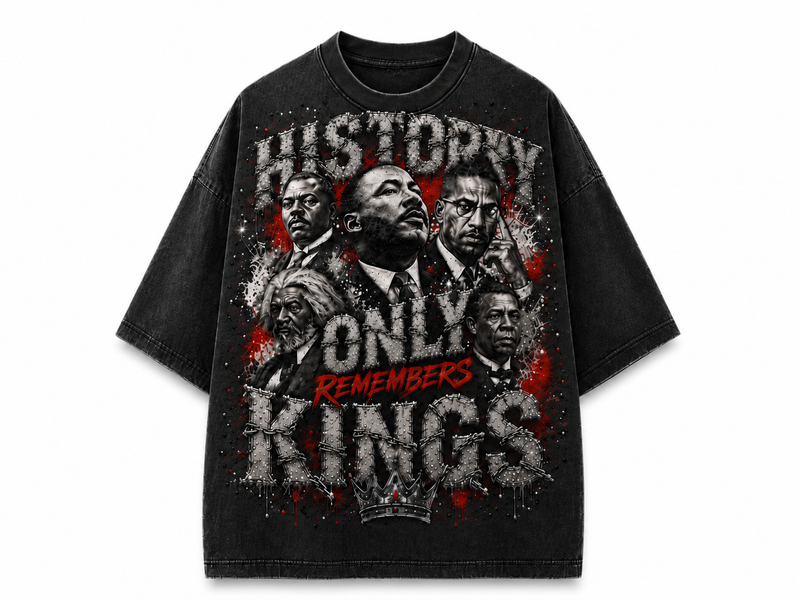 black history month graphic tee