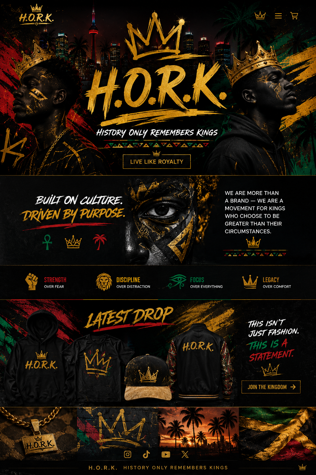 Crown and Culture Streetwear Campaign
