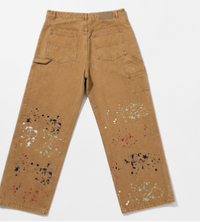 Oversized paint splatter cargos