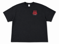 Premium Black Crown & Culture Graphic tee
