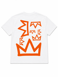 Orange Crown & Culture Oversized Tee