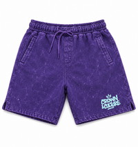 Purple Crown & Culture Short-Set