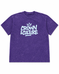 Purple Crown & Culture Short-Set