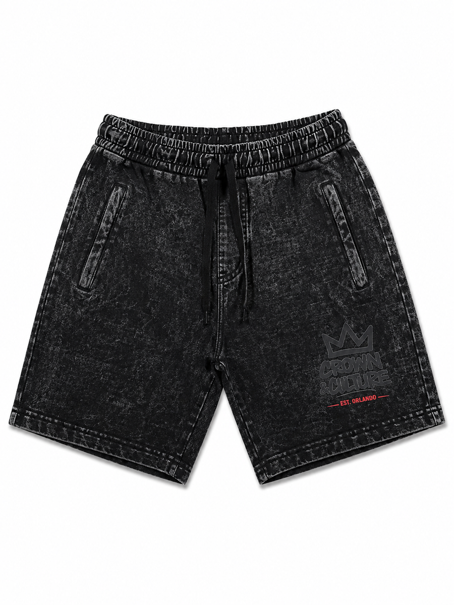 Black Crown & Culture Short-Set