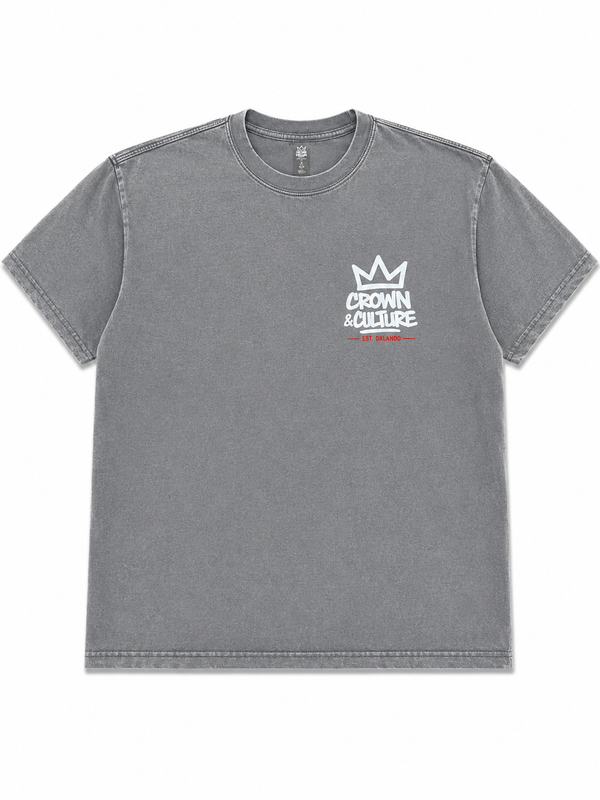 Grey Crown & Culture Short-Set