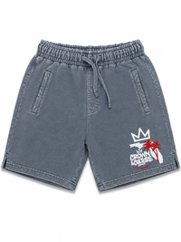 Grey Crown & Culture Short-Set